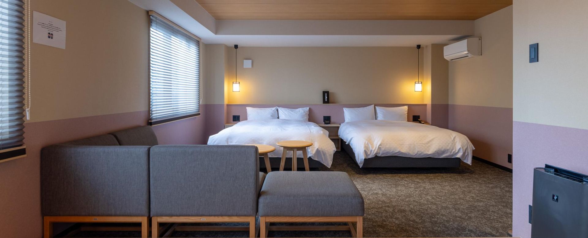 Japanese-Western style Deluxe Room with Twin bed